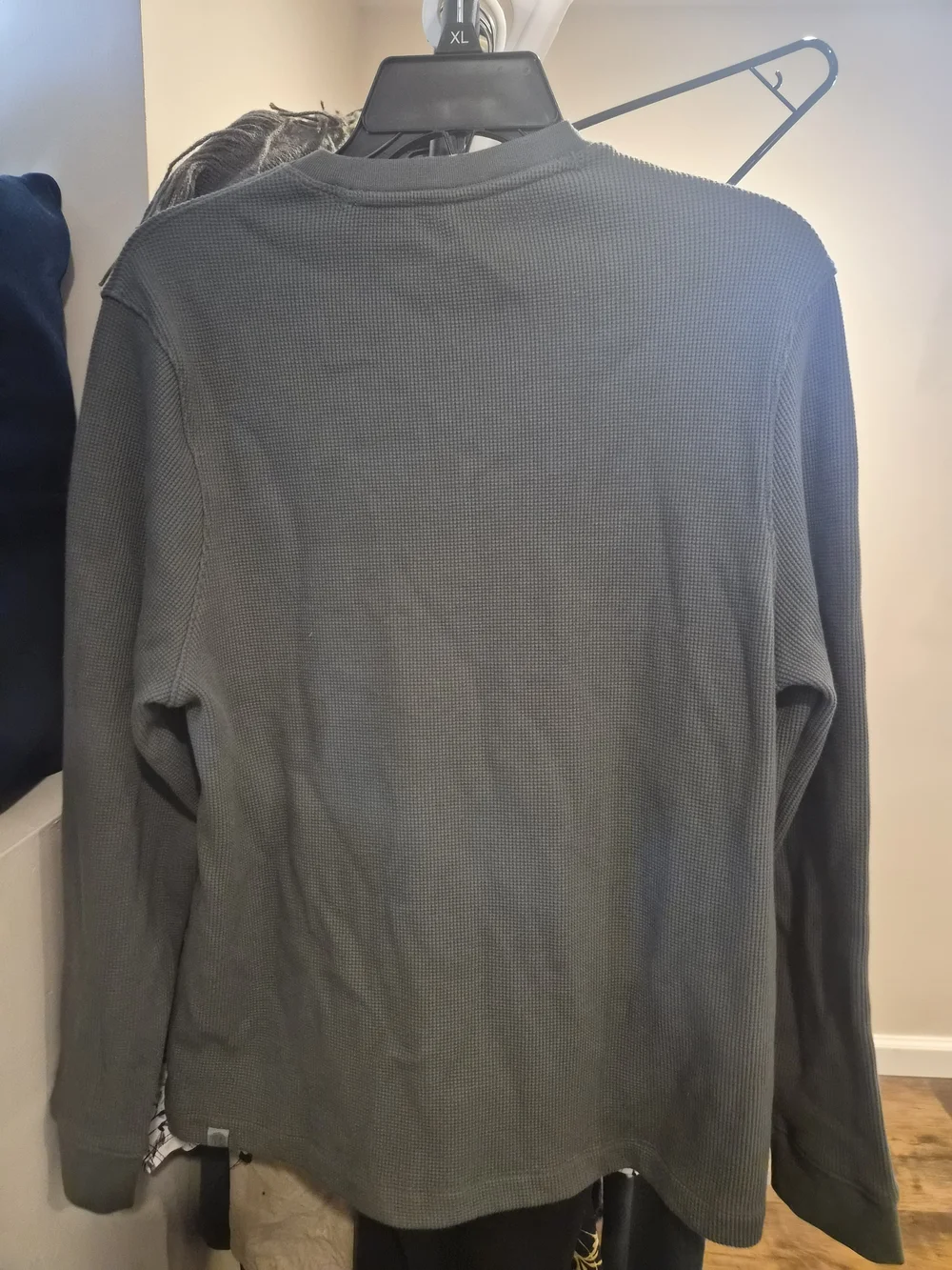 Mens Lululemon Long Sleeve Crew Waffle Knit